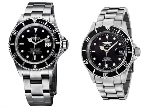 rolex vs invicta submariner|Invicta Pro Diver vs Rolex Submariner: Let’s Compare.